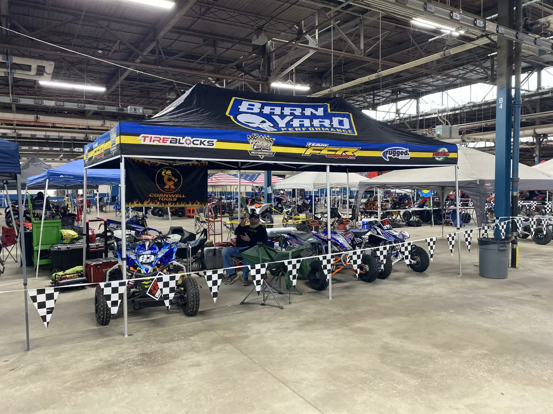 Custom Canopy Pop Up Tent Bike Expo